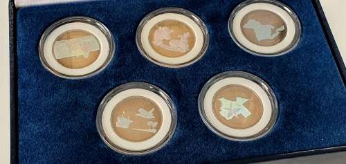COA - HOLOGRAM STATEHOOD QUARTER DOLLARS BY MORGAN MINT - HIGHLY COLLECTIBLE - IN ORIGINAL BOX